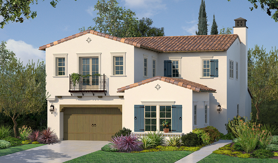 Auburn at Stonegate’s Seabrook Elevation A floor plan.