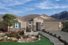 A KB Home in Spring Mountain Ranch.