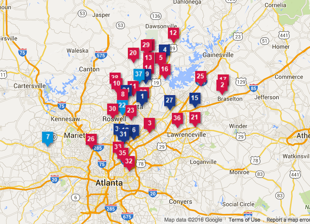 Taylor Morrison operating 38 communities in the Atlanta market.