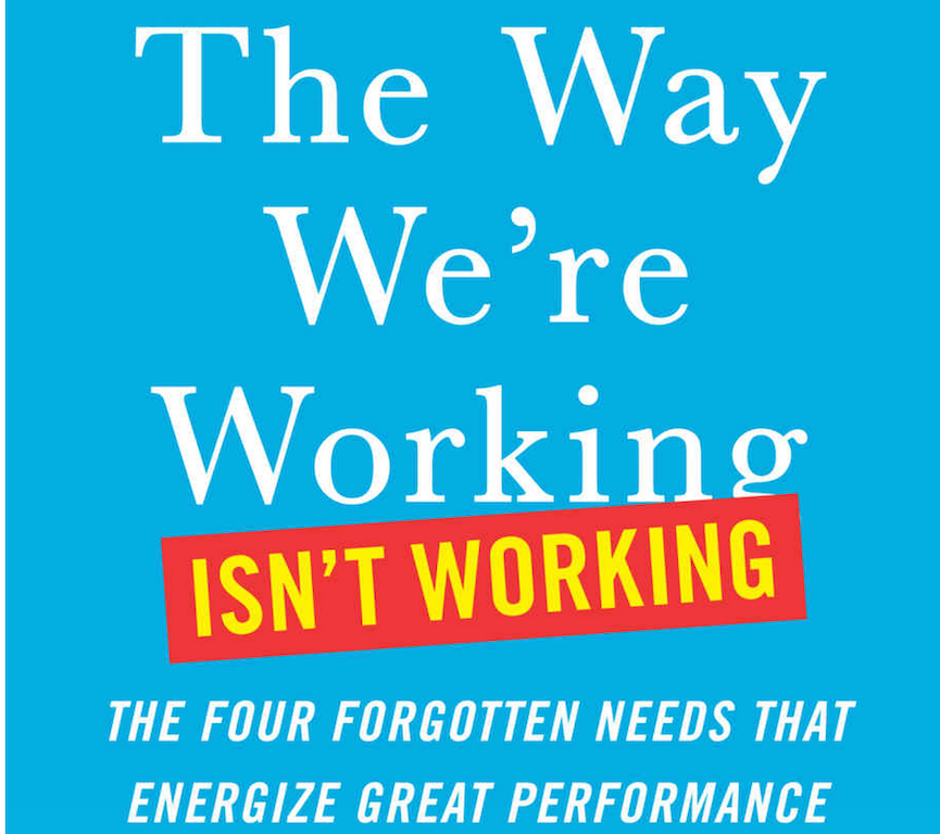 Tony Schwartz, book title....