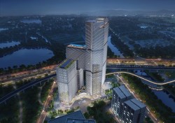 Nansha Kingboard Free Trade Zone Mixed-use Project, Guangzhou, China, by Aedas