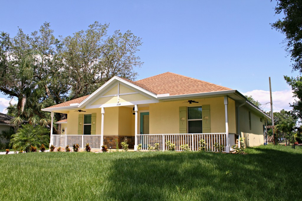 The first P.A.L.M. home project, completed in 2015.