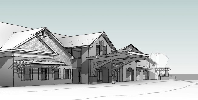 A rendering of Pebblebrook at Park Springs.