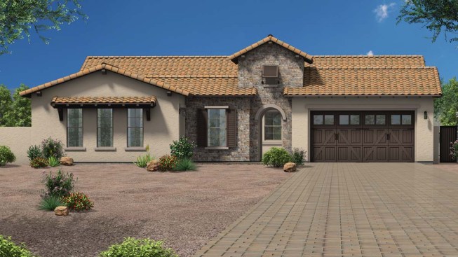 The Copper floor plan, available at The Preserve at Adora Trails from Maracay Homes.
