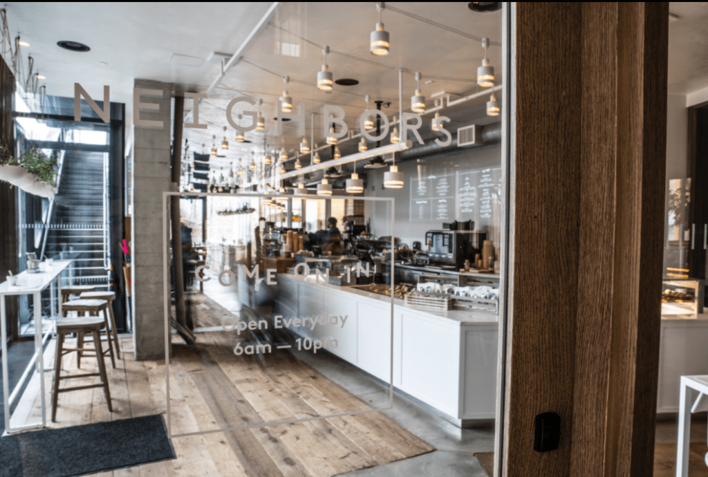 Neighbors Cafe at the 1 Hotel Brooklyn Bridge