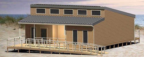 Daytona Beach students from Embry-Riddle Aeronautical University and Daytona State College tip their hats to South Florida’s historic Ernest Hemingway House with a Solar Decathlon design inspired by the author’s iconic abode.