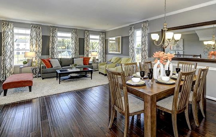 The Waterford model at Lennar's Boyer's Ridge community near Baltimore was created using the CORE program.