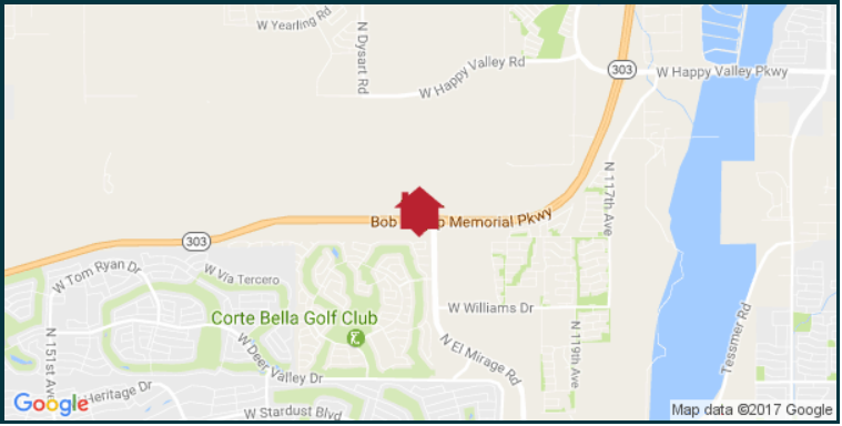 The 18-acre site and future location of AV Homes' Sunleya community.
