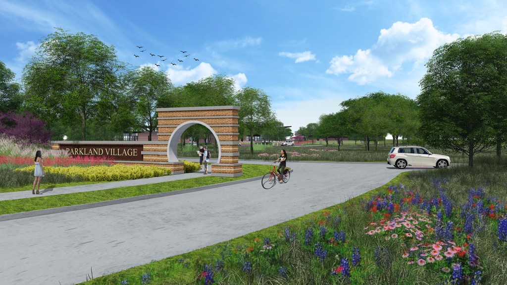 The first 100 home buyers at Parkland Village, the newest village at northwest Houston master-planned community Bridgeland, will have a tree planted in their honor at the village’s new 25-acre Settlers Park.