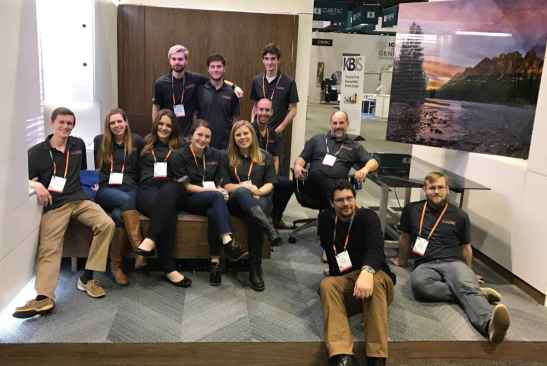 The FutureHAUS faculty-student team brought the Bedroom and Home Office of the Future to KBIS, an international trade show held last week in Orlando.