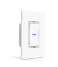 The iDevices Dimmer Switch, shown alongside the smartphone app control.