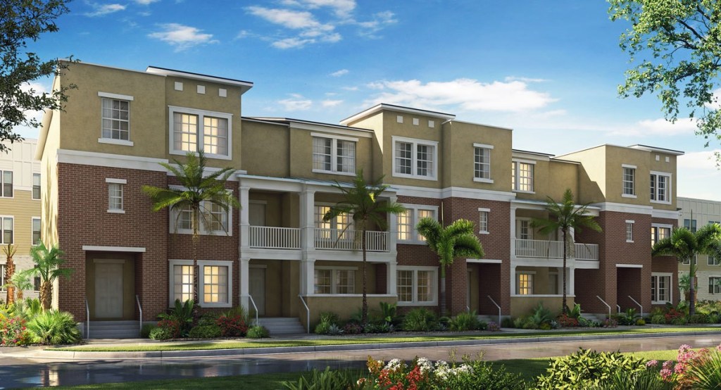 Currently in its second phase, Lennar’s West End community near downtown Tampa offers an urban setting.