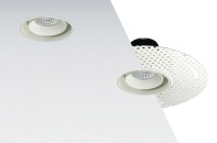 The Trimless and Flush Mount Iolite LED Series by Nora Lighting.