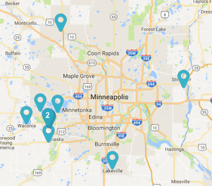 Mattamy comunities around Minneapolis.