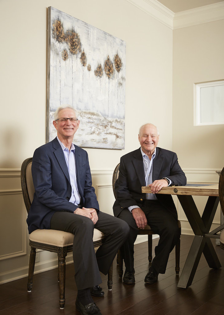 Smith Douglas Homes ceo Charles Schetter (left), and founder Tom Bradbury.