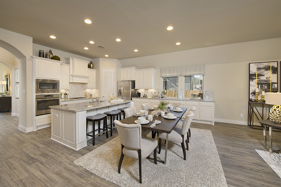 Trinity Falls has added Perry Homes to its roster of builders. Perry Homes is expected to offer designs priced from the upper $200,000s, a new price point for the Trinity Falls development. The provided photo above is representative of what Perry Homes will offer in Trinity Falls.
