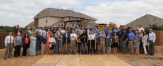 MHI teamed up with Operation Finally Home to build a new home for two veterans and their children in Round Rock, Texas.
