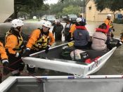 FEMA Urban Search and Rescue team Nebraska Task Force 1 was deployed to support the response to Hurricane Harvey in Texas.