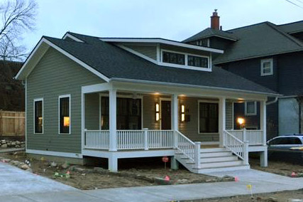 The Urbaneer Bungalow is an economical option in infill urban locations.