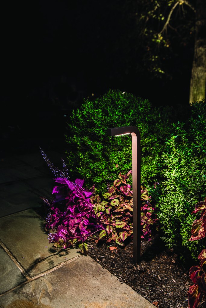 The Balance LED Path Light by WAC Landscape Lighting.
