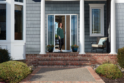 The LuminAire Retractable Screen Door by Andersen.