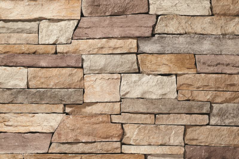 Environmental StoneWorks Non-grouted stacked stone products like Environmental StoneWorks’ Mountain Ledge account for 50 percent of the firm’s national sales. The company offers a turnkey approach to stone veneers, employing trained project managers throughout 15 installation hubs who complete installations on site. Regional product lines reflect authentic colors and designs, with custom veneers also available. &nbsp;