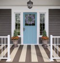 Deckorators porch flooring in chicory and Macadamia.