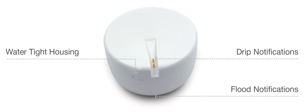 The 2GIG Water Leak Detector.