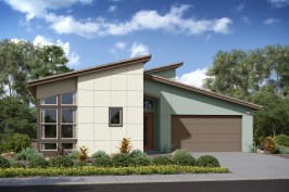 The Elan 3-B elevation at the Altis by Pardee Homes.