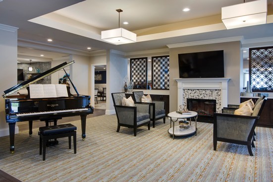 Arbor Terrace of Burnt Hickory meets both traditional and modern style preferences while improving residents’ ease of living.