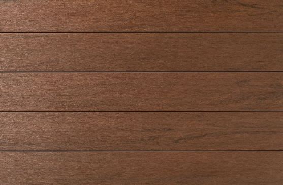 AZEK Porch in mahogany, one of four new colors in the Vintage collection.