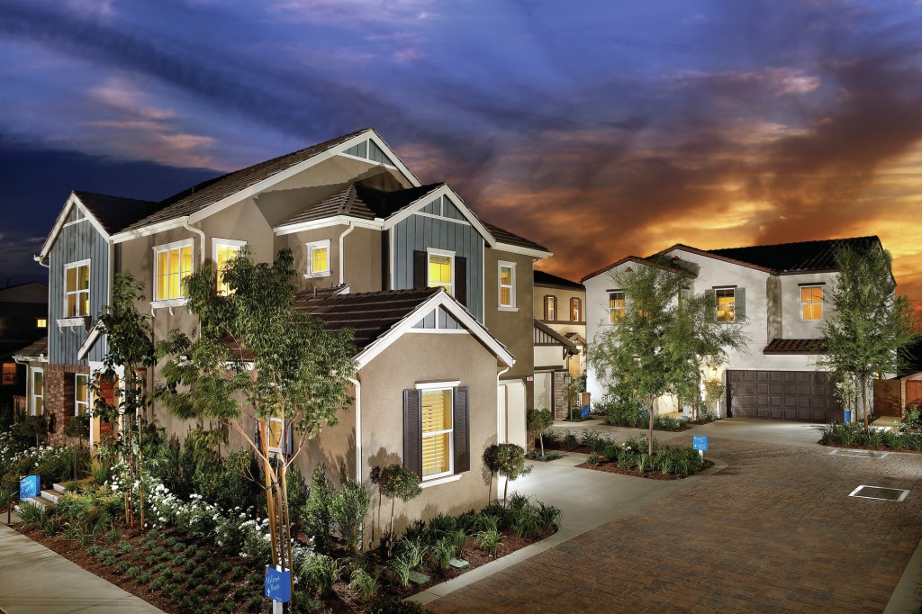The Waverly model at New Haven starts in the mid $400,000's for a four bedroom.