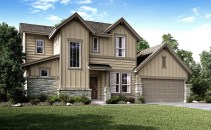 A rendering of a Century Communities-built home in The Cottages community in Austin.