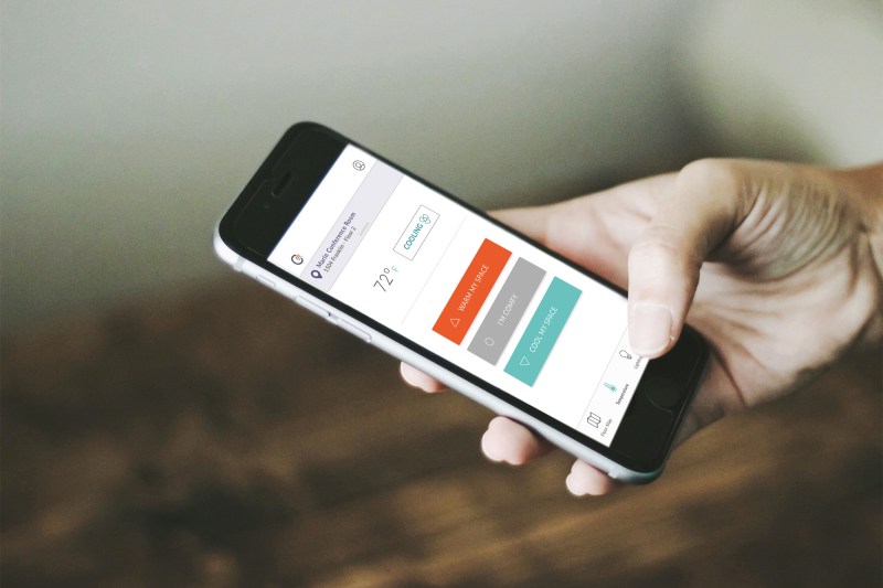 Mit der Comfy-App können die Nutzer Temperatur und Beleuchtung in Sekundenschnelle ändern sowie Besprechungsräume buchen. The Comfy workplace experience app allows employees to make immediate changes in temperature and lighting, and to book rooms.