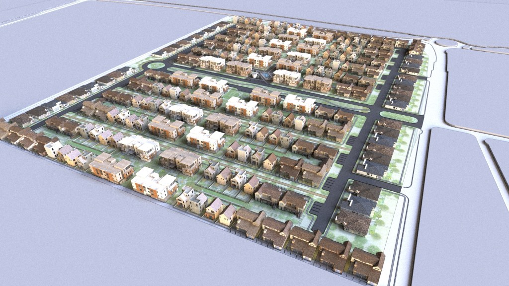 The ProjeKt connected community design increases both density and open space, with 31% more homesites than a traditional community design, 41% fewer roads, less infrastructure and up to four times more open, green space.