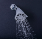 The Elements 8-Jet Shower Head by Crosswater London.