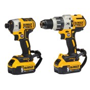 DEWALT’s 20V MAX Brushless Hammer Drill and Impact Driver are now available LANYARD READY.