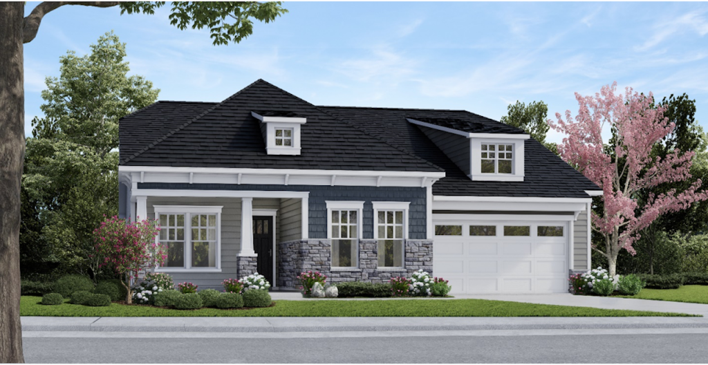 Dan Ryan Builders Elevate: 50’ Wide “The Haven” Arts and Crafts Elevation