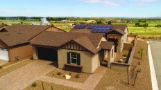 Mandalay Homes’ prototype for its grid-optimized houses actually has more panels than the production models will require to run the house independently between 3 and 8 p.m. every day.