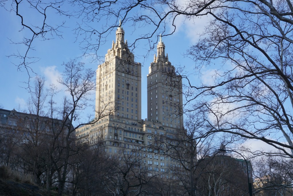 The iconic San Remo on Central Park West in Manhattan. Photo courtesy of Katherine Gloede.
