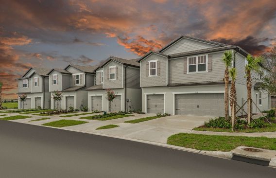 Centex will build 158 townhomes at Rego Palms in Tampa, Fla.