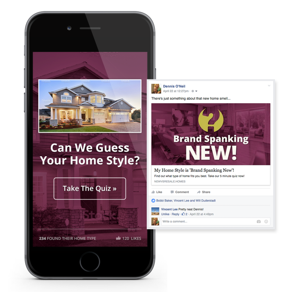 ONeil Interactive created this quiz for Columbus-based home builder M/I Homes.