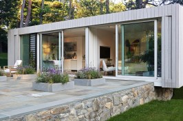 New Canaan Retreat by prefabricated design and construction firm Cocoon9.