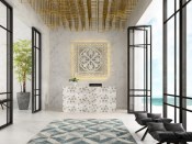 The Joy color variation from Emser Tile’s Glitz Collection.