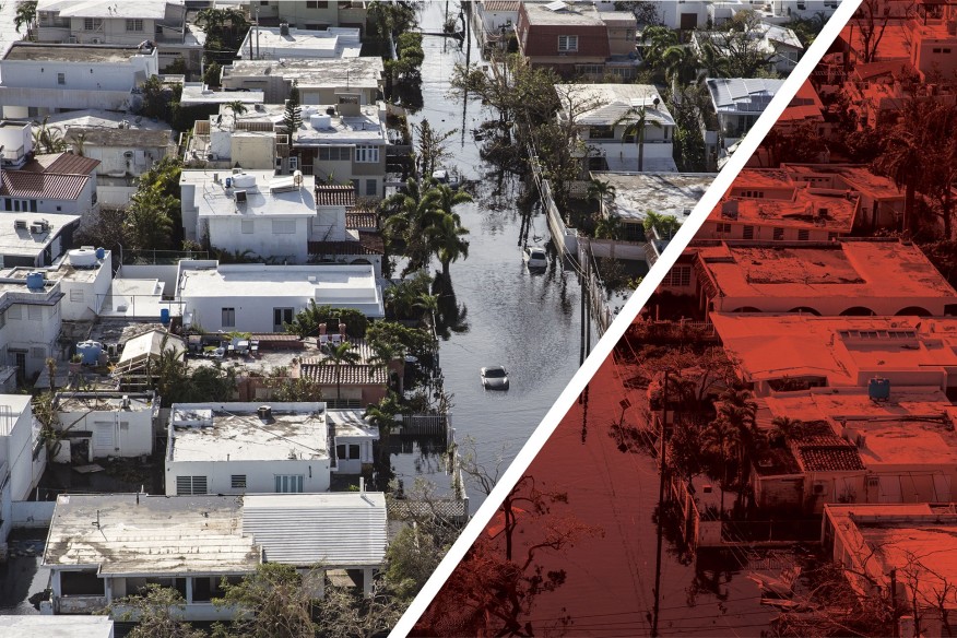 Hurricane Maria made landfall in Puerto Rico on Sept. 20, 2017, and damaged more than 250,000 homes.