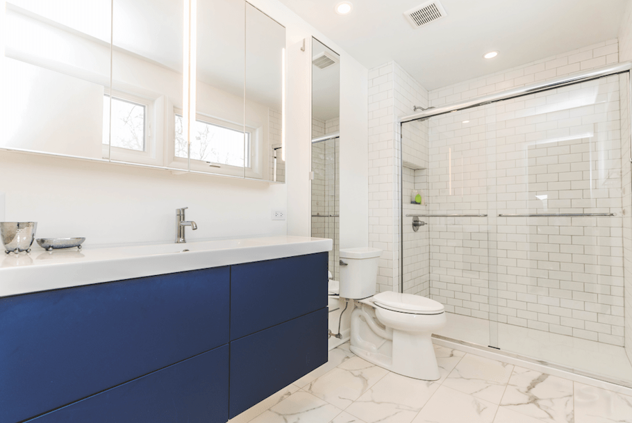 Boldly colored cabinets can help liven up any kitchen or bath and give the space a stylish and modern look.