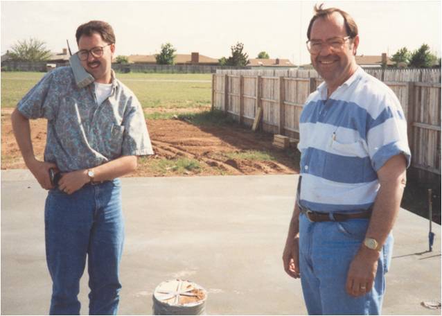 Rick and Ron Betenbough in the early days.