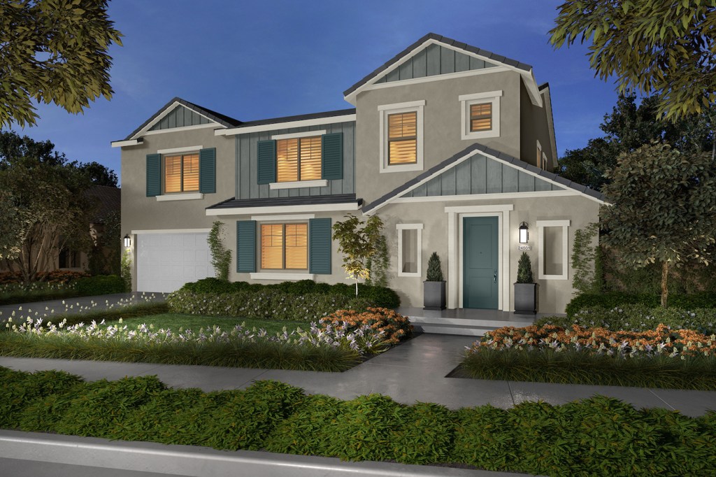 A model at Brookfield Residential's Savannah at Audie Murphy Ranch.