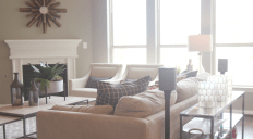 Model home at Lennar's Enclave at Estancia community in Austin, Texas.