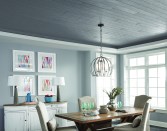 Woodhaven by Armstrong Ceilings in woven charcoal gray.